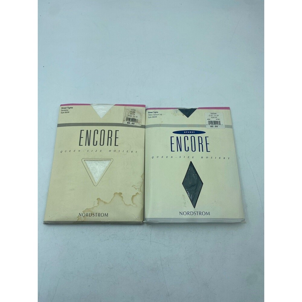 Nordstrom encore Size 1X-2X Lot Of 2 Colors Hunter And White